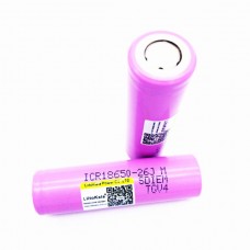 Batteri Li-ion  2600 mAh, Samsung ICR18650-26JM
